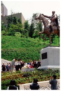 1996年トルコ文化村　除幕式